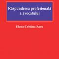 Copertă produs Răspunderea profesională a avocatului - gallery small 