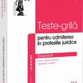 Copertă produs Teste-grilă pentru admiterea &icirc;n profesiile juridice. Drept civil - gallery small 