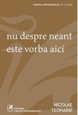 Copertă produs Nu despre neant este vorba aici
