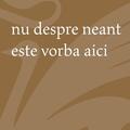 Copertă produs Nu despre neant este vorba aici - gallery small 