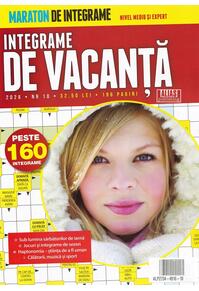 Copertă produs Integrame de vacanță nr. 10/2026