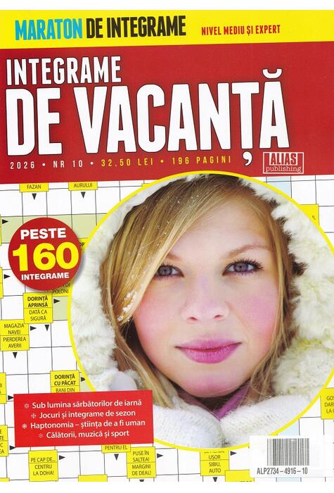 Copertă produs Integrame de vacanță nr. 10/2026