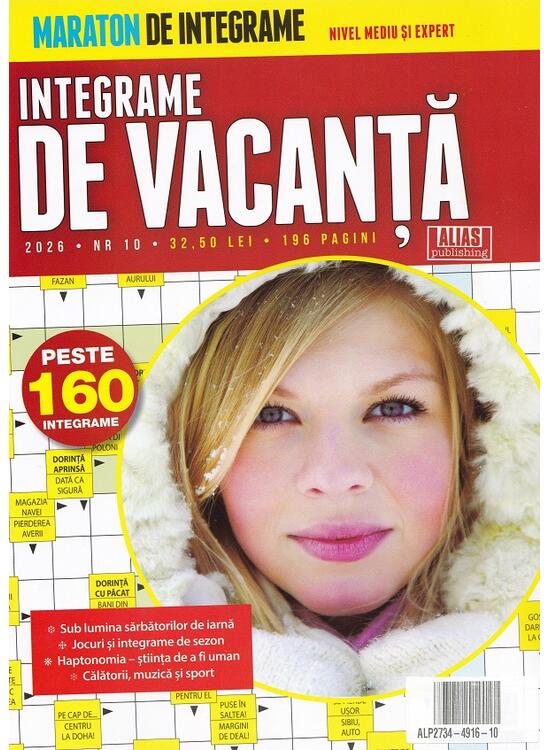 Copertă produs Integrame de vacanță nr. 10/2026 - gallery big 1
