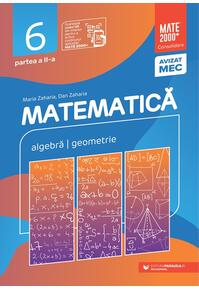 Copertă produs Matematică. Algebră, geometrie. Clasa a VI-a. Consolidare. Partea a II-a
