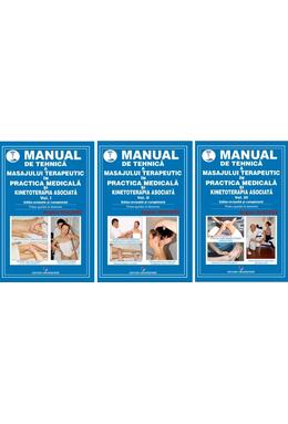 Copertă produs Manual de tehnică a masajului terapeutic și kinetoterapia complementară (Vol. 1-3)