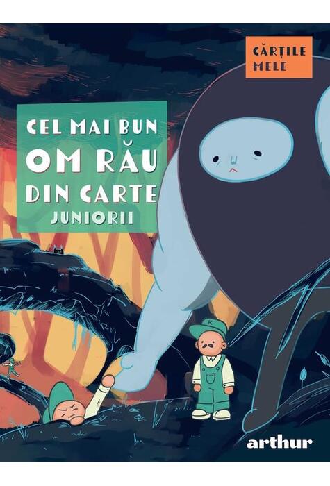 Copertă produs Cel mai bun om rău din carte. Juniorii