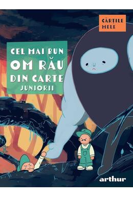 Copertă produs Cel mai bun om rău din carte. Juniorii
