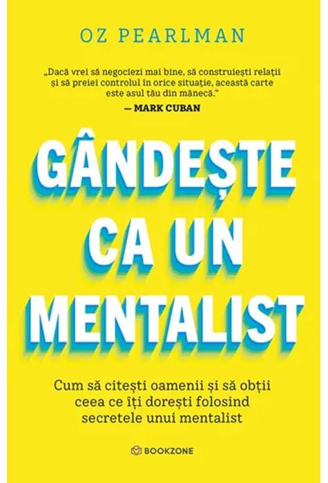 Copertă produs G&acirc;ndește ca un mentalist