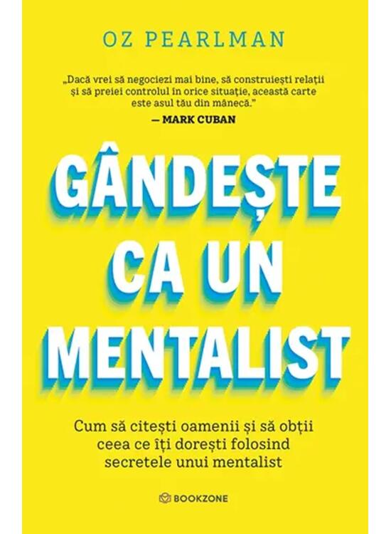 Copertă produs G&acirc;ndește ca un mentalist - gallery big 1