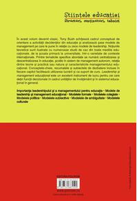 Copertă produs Leadership şi management educaţional. Teorii şi practici actuale