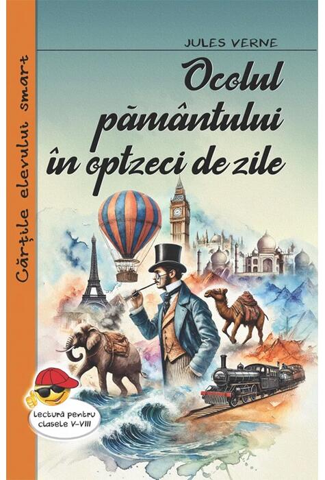 Copertă produs Ocolul păm&acirc;ntului &icirc;n optzeci de zile