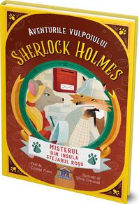 Copertă produs Aventurile vulpoiului Sherlock Holmes. Misterul din insula Stejarul Roșu (Vol. 3)