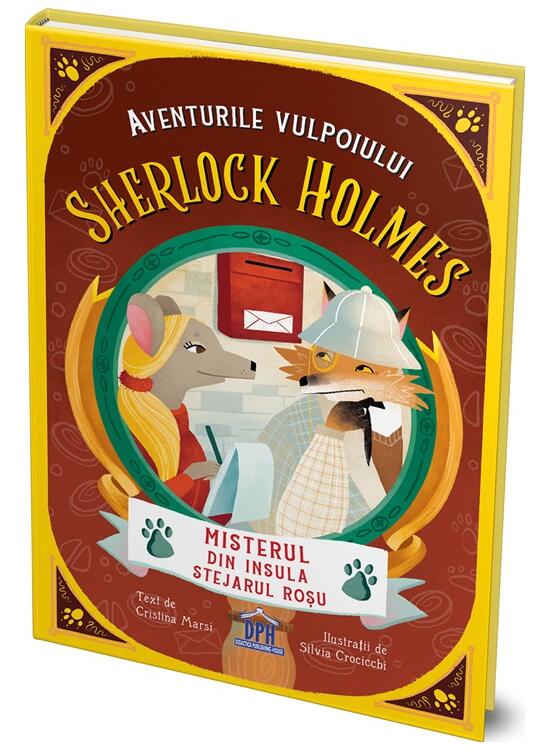 Copertă produs Aventurile vulpoiului Sherlock Holmes. Misterul din insula Stejarul Roșu (Vol. 3) - gallery big 1