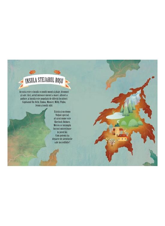 Copertă produs Aventurile vulpoiului Sherlock Holmes. Misterul din insula Stejarul Roșu (Vol. 3) - gallery big 3