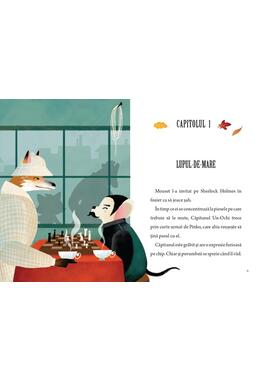 Copertă produs Aventurile vulpoiului Sherlock Holmes. Misterul din insula Stejarul Roșu (Vol. 3)