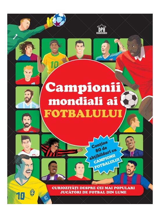 Copertă produs Campionii mondiali ai fotbalului - carte cu abțibilduri - gallery big 1