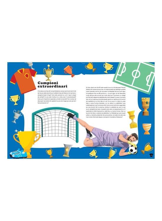 Copertă produs Campionii mondiali ai fotbalului - carte cu abțibilduri - gallery big 3