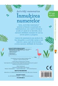 Copertă produs Activități matematice. &Icirc;nmulțirea numerelor