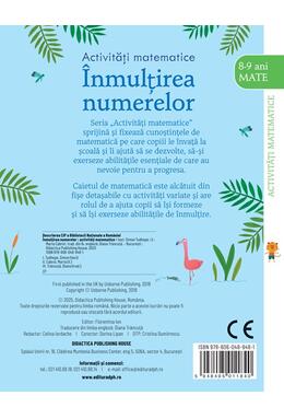 Copertă produs Activități matematice. &Icirc;nmulțirea numerelor
