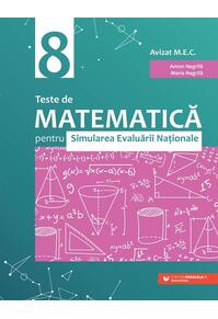 Copertă produs Teste de matematică pentru Simularea Evaluării Naţionale la clasa a VIII-a (60 de teste)