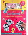 Copertă produs Bebe &icirc;nvață. La fermă. Set educativ cu puzzle - thumb 1