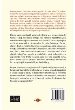Copertă produs Despre sentimente