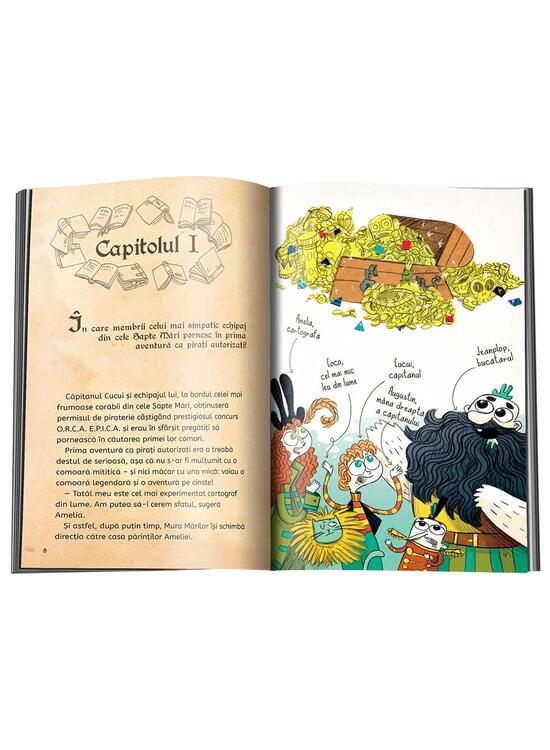 Copertă produs Capitanul Cucui și insula monștrilor (Vol. 3) - gallery big 2