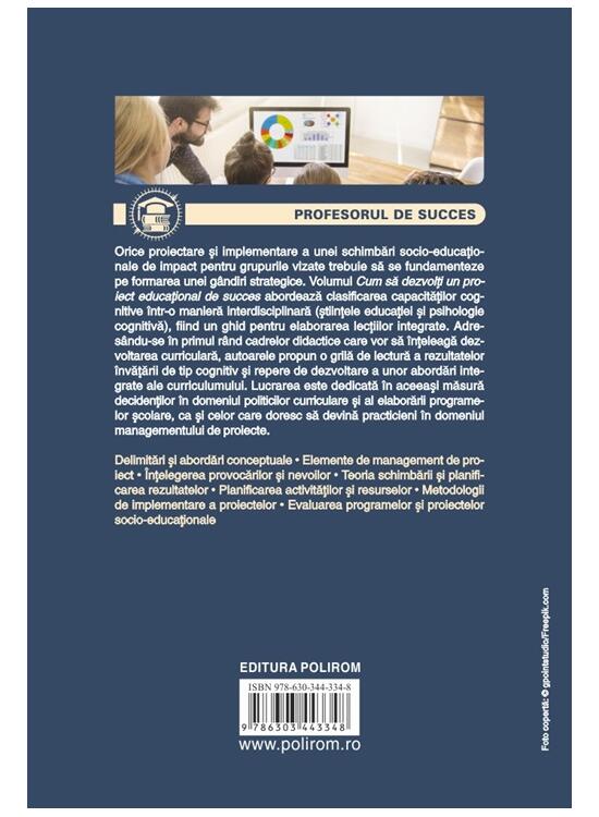 Copertă produs Cum să dezvolţi un proiect educaţional de succes - gallery big 2