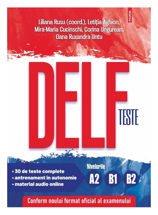 Copertă produs Teste DELF. Nivelurile A2, B1, B2 - gallery big 1