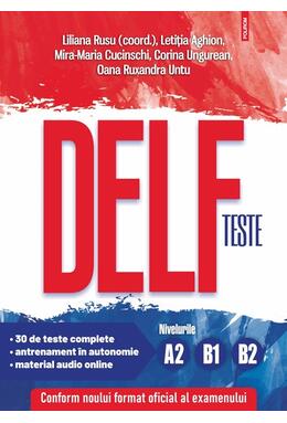 Copertă produs Teste DELF. Nivelurile A2, B1, B2