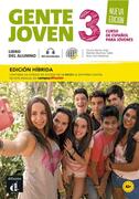 Gente joven 3 Nueva edici&oacute;n. Libro del alumno (A2) + MP3 descargable. Edici&oacute;n h&iacute;brida