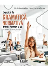 Copertă produs Exerciții de gramatică normativă pentru clasele V-VI