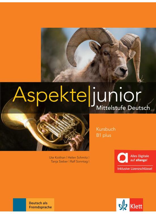 Copertă produs Aspekte junior B1+. Hybride Ausgabe allango - gallery big 1