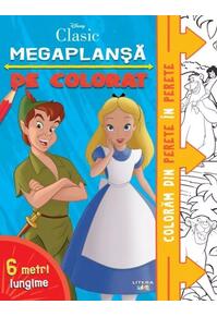 Copertă produs Disney Clasic. Megaplanșă de colorat