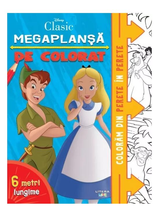 Copertă produs Disney Clasic. Megaplanșă de colorat - gallery big 1