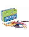 Copertă produs Set 100 agrafe metalice ECADA, 33 mm, Multicolor - thumb 1