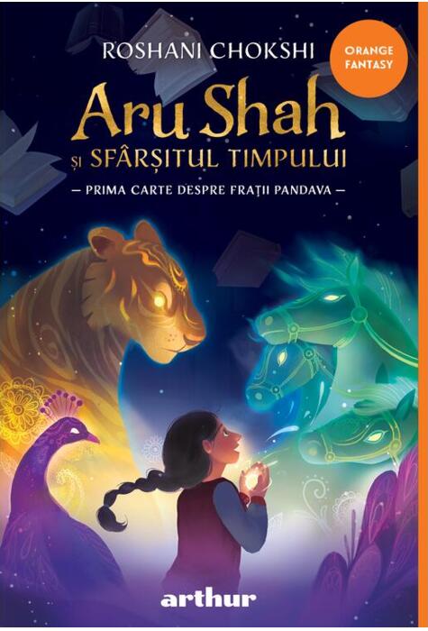 Copertă produs Aru Shah și sf&acirc;rșitul timpului (Vol. 1)