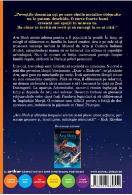 Copertă produs Aru Shah și sf&acirc;rșitul timpului (Vol. 1)