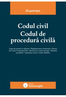 Copertă produs Codul civil. Codul de procedură civilă. Actualizat la 14 ianuarie 2026