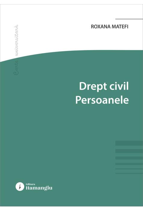 Copertă produs Drept civil. Persoanele
