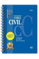 Codul civil Ianuarie 2026 (ediție spiralată)