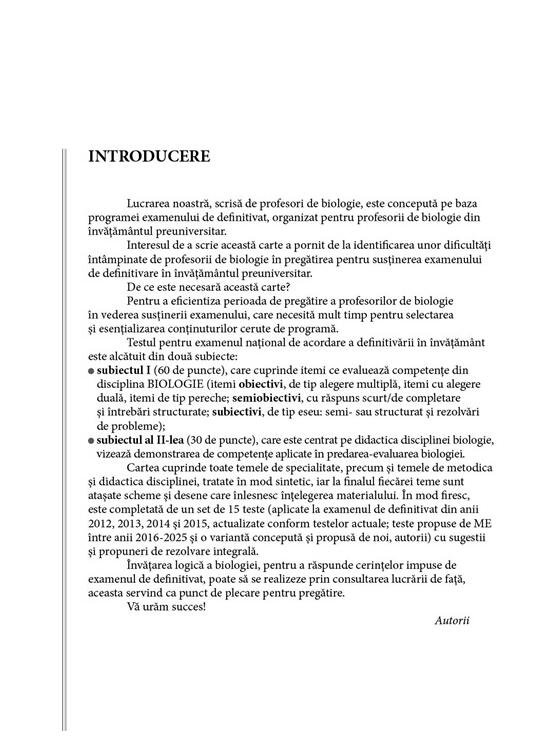 Copertă produs Ghid de pregătire pentru profesorii de biologie - Definitivat - gallery big 7