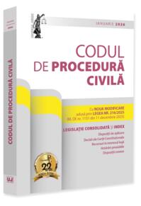 Copertă produs Codul de procedură civilă: Ianuarie 2026