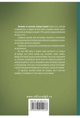 Copertă produs Rezolvăm, ne antrenăm, biologie &icirc;nvățăm! - Culegere de teste pentru biologie clasele V-VIII