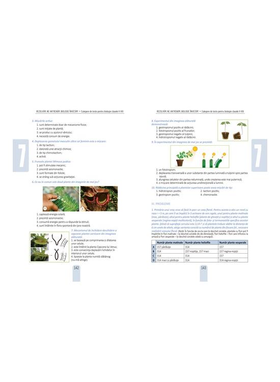 Copertă produs Rezolvăm, ne antrenăm, biologie &icirc;nvățăm! - Culegere de teste pentru biologie clasele V-VIII - gallery big 8