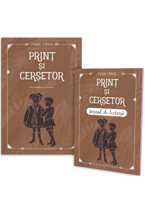 Copertă produs Prinț și cerșetor + jurnal de lectură