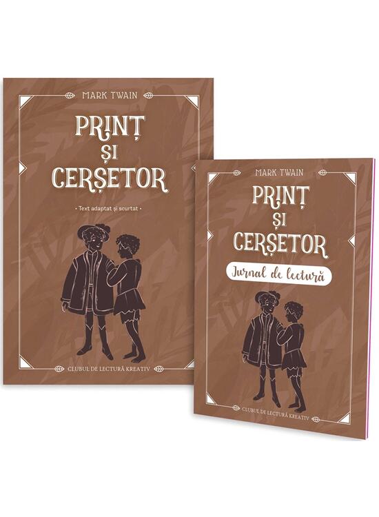 Copertă produs Prinț și cerșetor + jurnal de lectură - gallery big 1