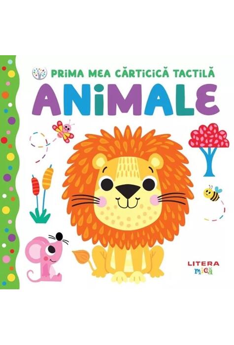 Copertă produs Bebe &icirc;nvață. Prima mea cărticică tactilă. Animale