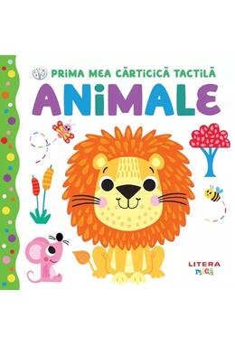 Copertă produs Bebe &icirc;nvață. Prima mea cărticică tactilă. Animale