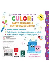 Copertă produs Bebe &icirc;nvață. Prima mea cărticică tactilă. Culori